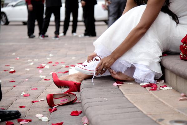 How to Break in Wedding Shoes