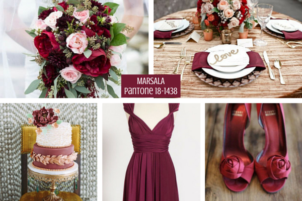 Marsala Weddings :: Color Palette 