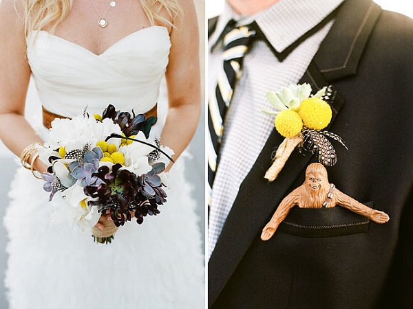 Chewbacca Wedding Flowers