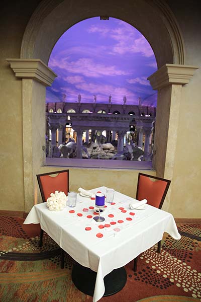 Intimate Dinner for Two Wedding Reception in Las Vegas