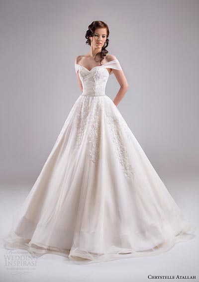 Elegant Belle Wedding Dress | Fairytale Wedding I Beauty and the Beast Wedding Ideas