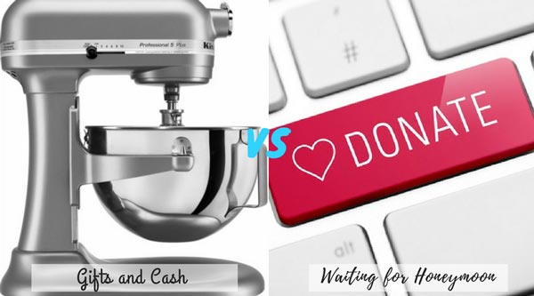 Wedding Gift Registry vs Charity Registry | New Wedding Traditions to Replace Old Wedding Traditions