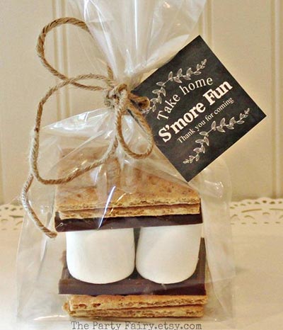 Smores Wedding Favors