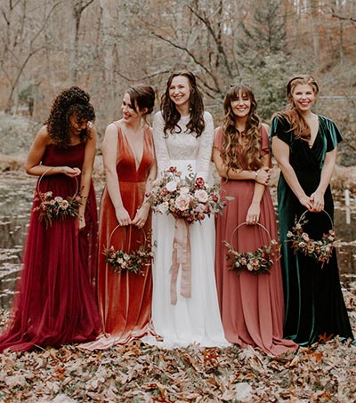 Fall Bridesmaid’s Bouquet