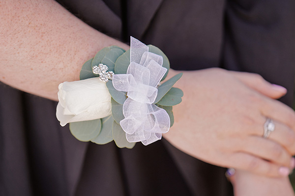 Corsage for a Gatsby Wedding