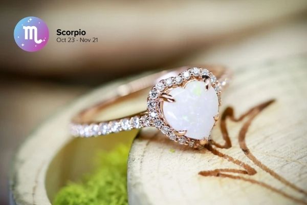 Scorpio Engagement Ring