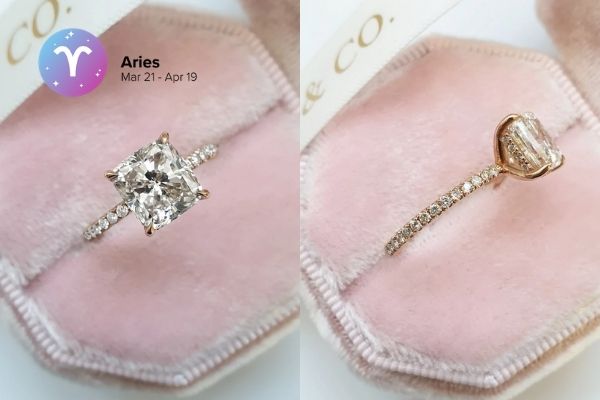 Aries Engagement Ring