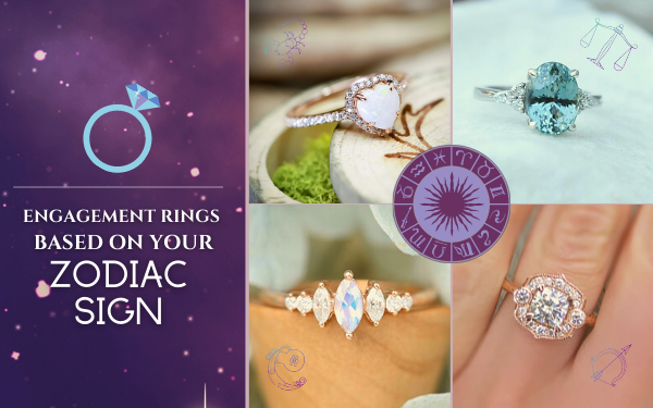 Zodiac Engagement Rings