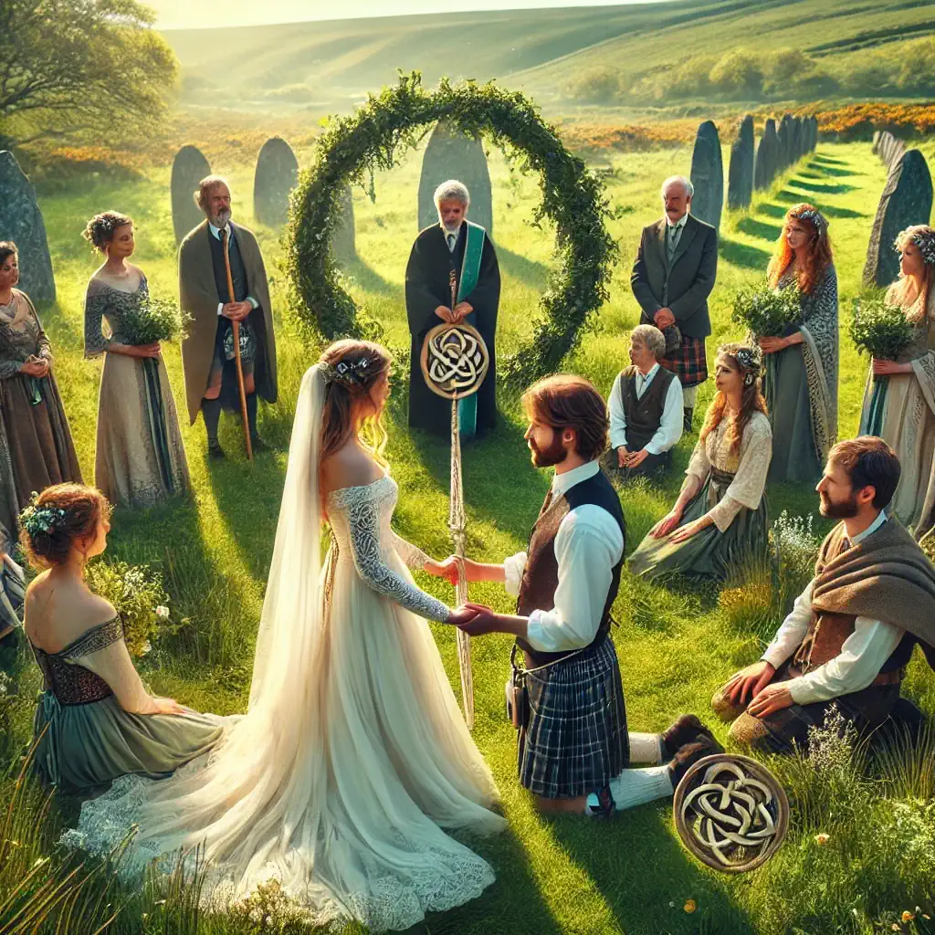 Irish Hand Wrapping Ceremony