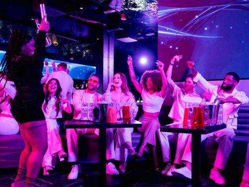 The wedding reception that plays by different rules